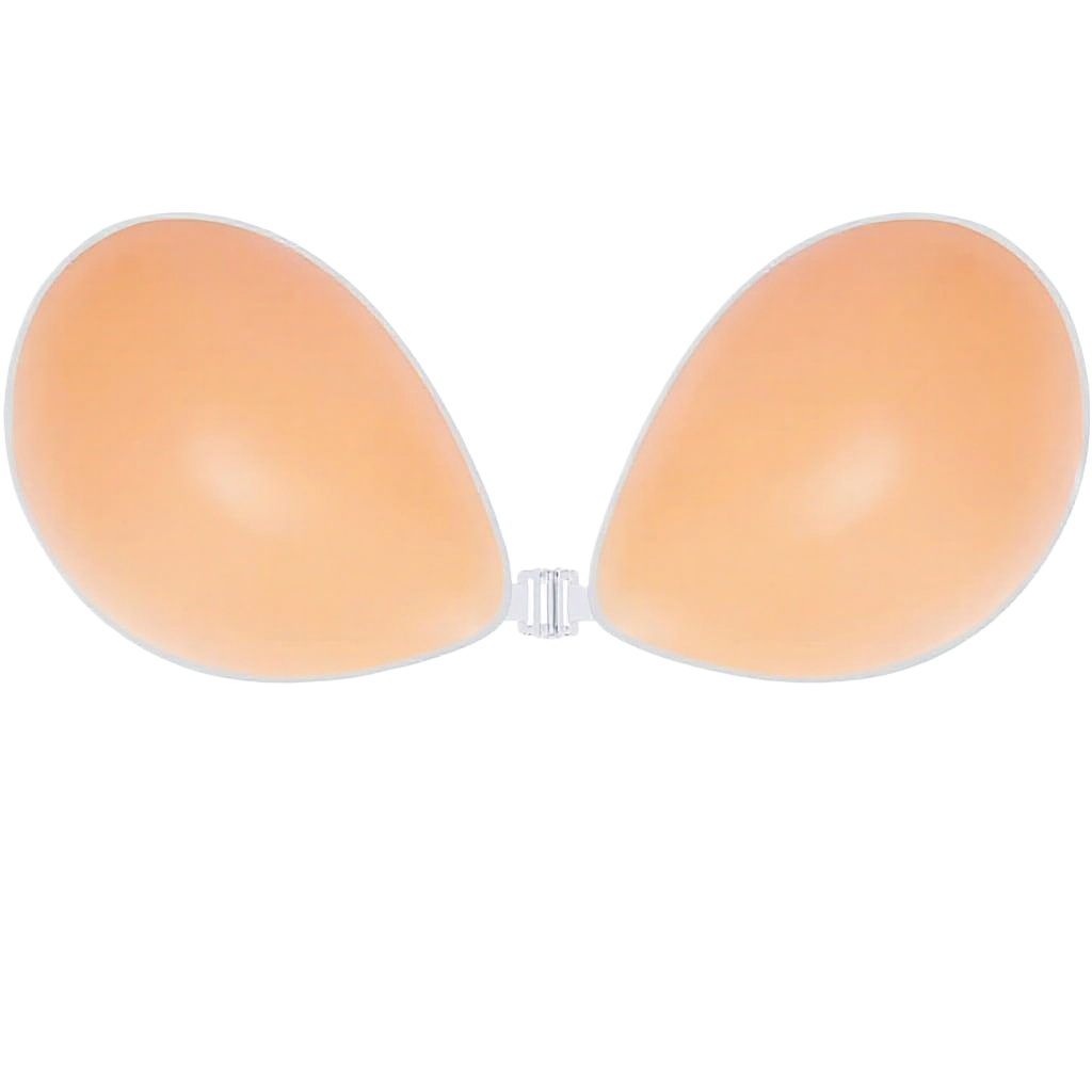 Strapless Bra Adhesive - Sujetador de silicona sólida sin aros,