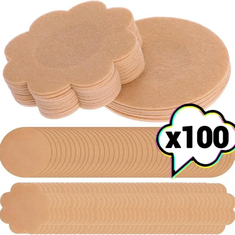 Strapless Bra Adhesive - 10/100 Uds cubierta de pezón para