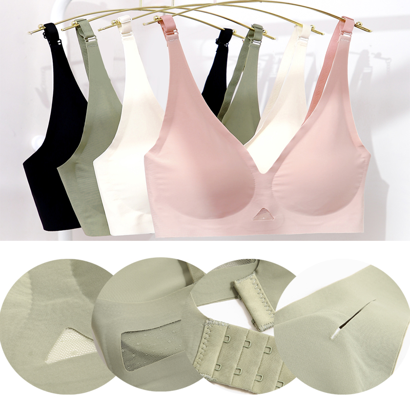 2 unids/set sujetadores sin co - Mastectomy Bra Pocket reseña y precio