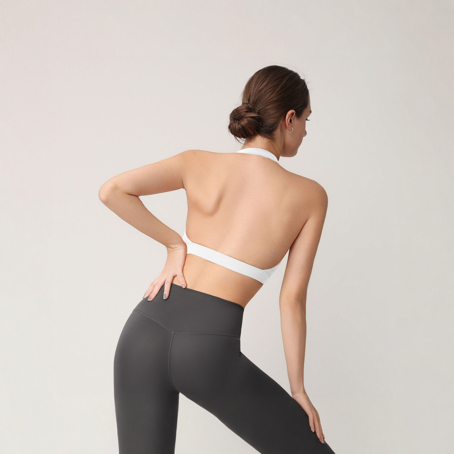 Sujetador deportivo halter par - Sports Bra Racerback reseña y precio