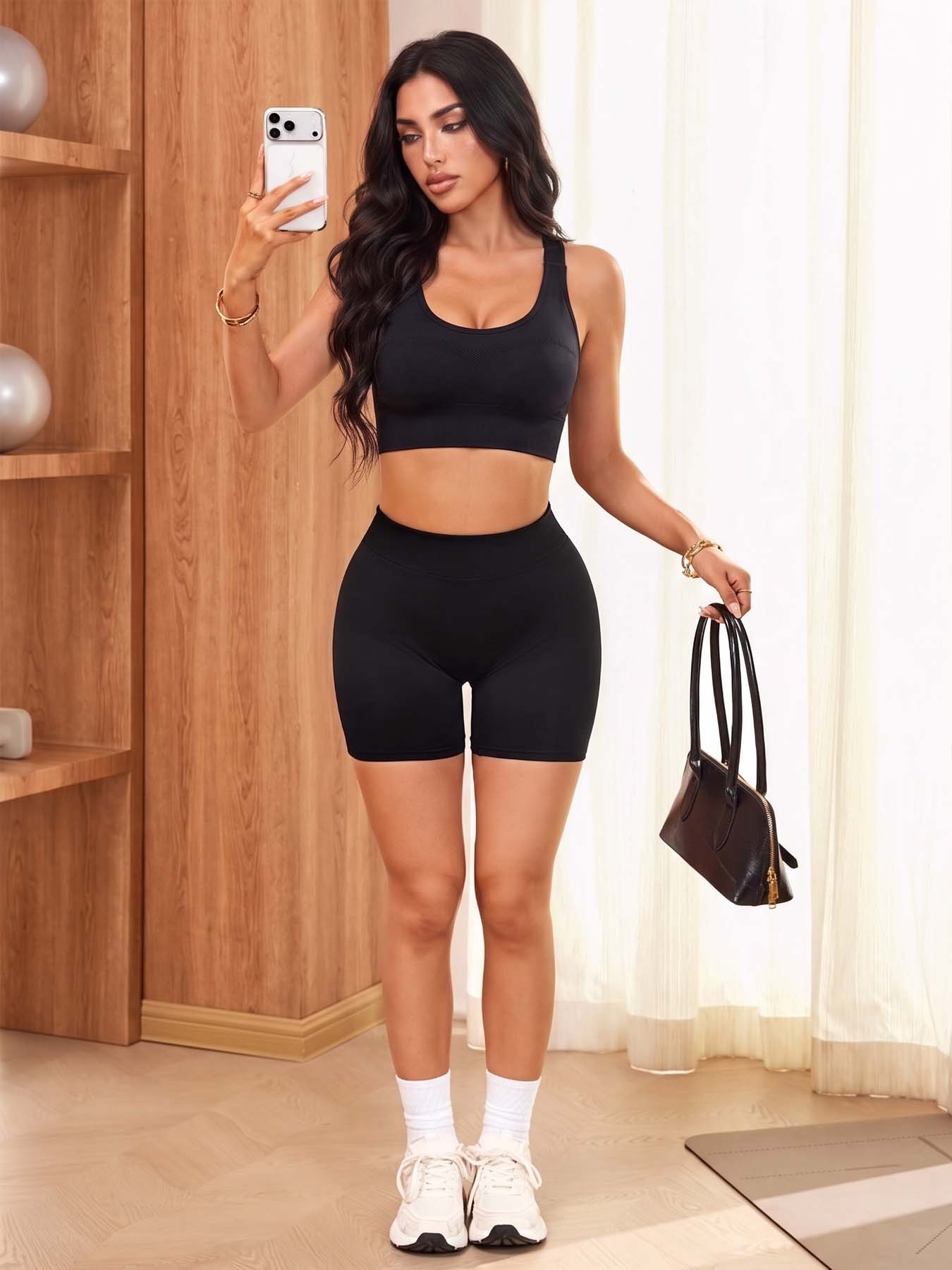 Sujetador deportivo para mujer - Sports Bra Racerback reseña y precio