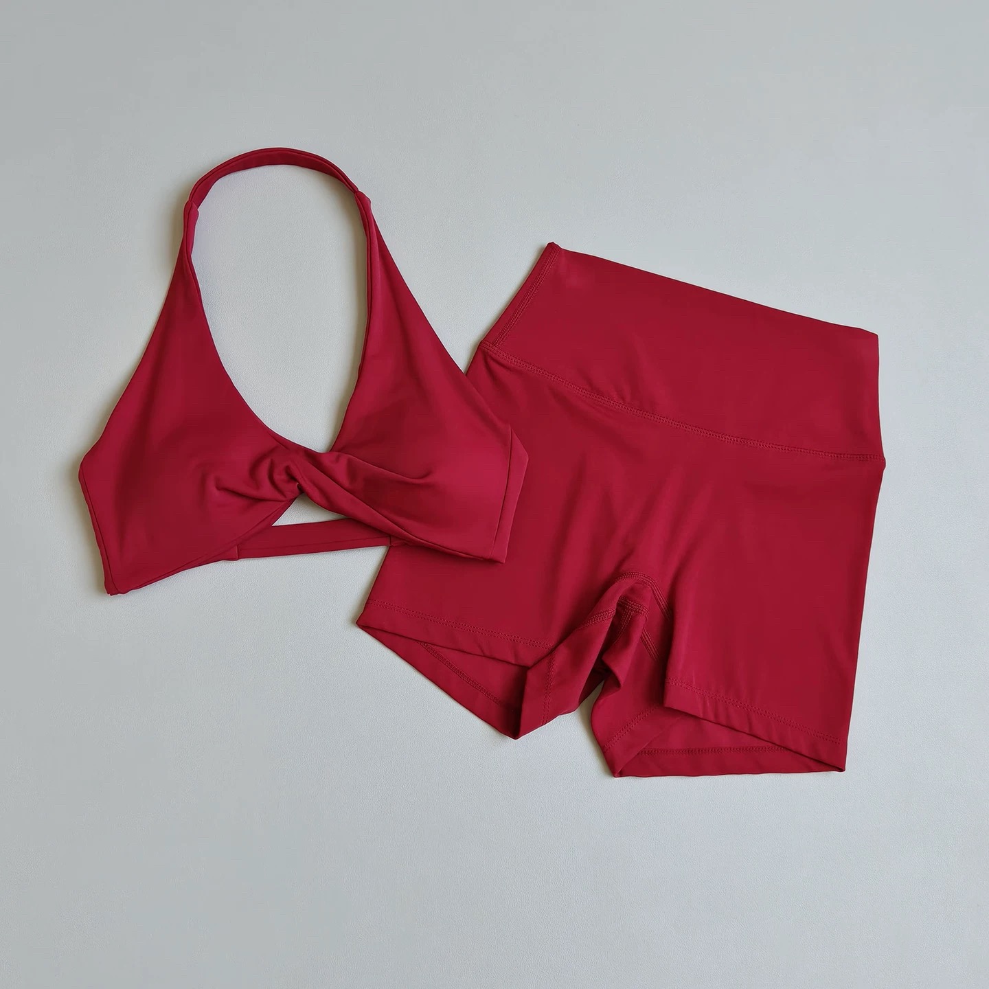 Conjunto de yoga de 2 piezas p - Sports Bra Racerback reseña y precio